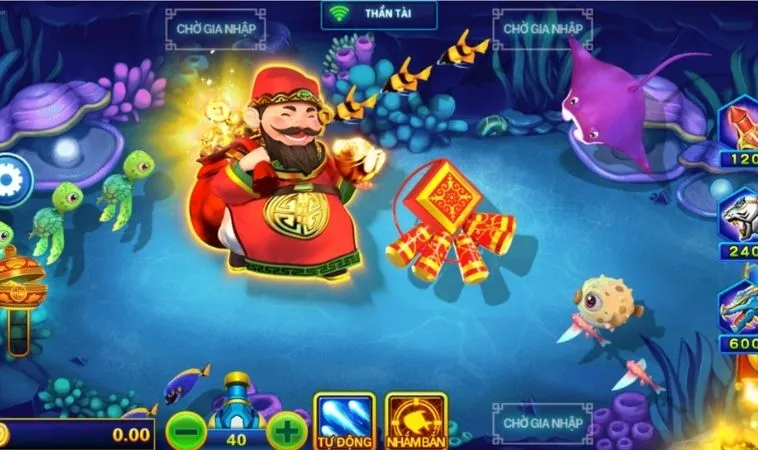 Hệ thống vũ khí trong game Bắn Cá Thần Tài 8KBet