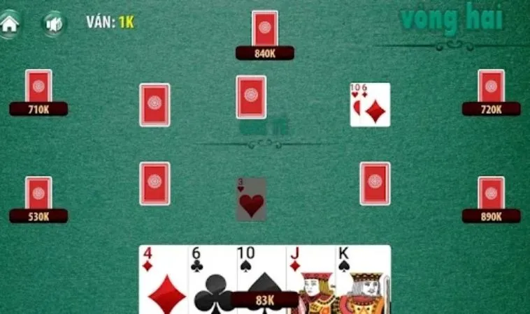 Giao diện chơi Sắc Tê Nhà Cái 8KBet