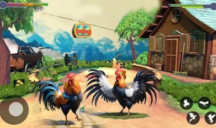 Đồ họa Đá Gà 3D Tại 8KBet sống động