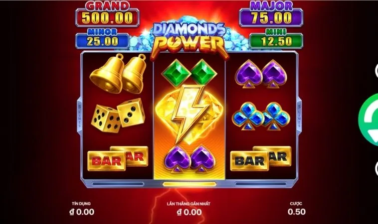Đồ họa game Nổ Hũ Kim Cương Tại 8KBet ấn tượng