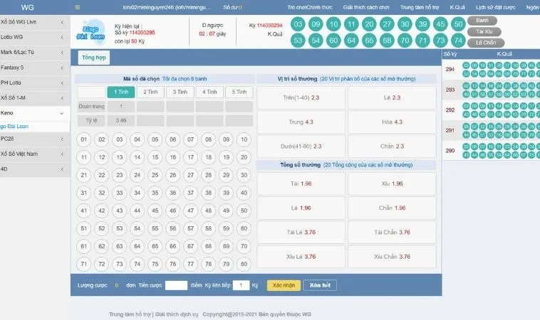 Cách chơi game nhanh Keno Tại 8KBet