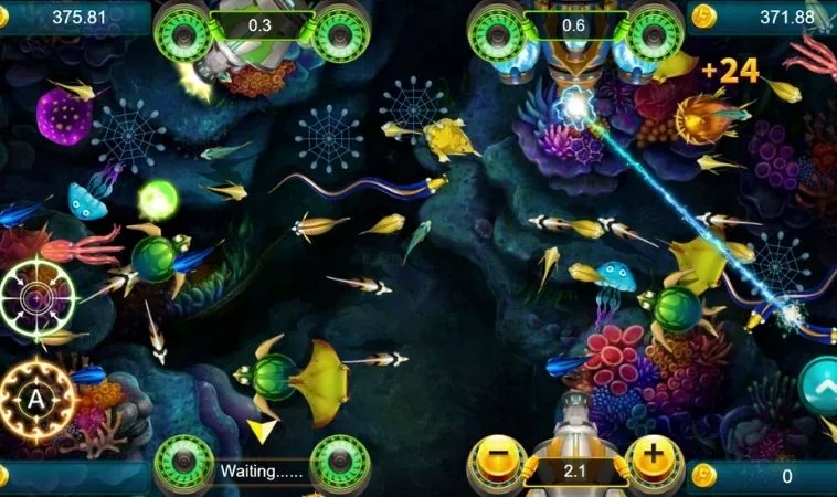 Hệ thống vũ khí trong game Thợ Săn Cá Tại 8KBet